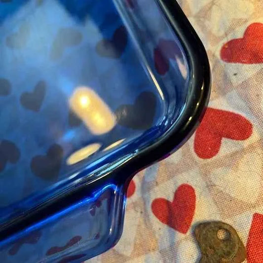 Anchor Hocking Cobalt Blue 2 Qt Casserole Dish â 8â x 11.5â x 2â Glass Baking Dish