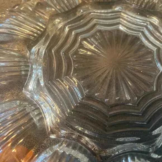 Anchor Hocking Glass Platter for Oysters