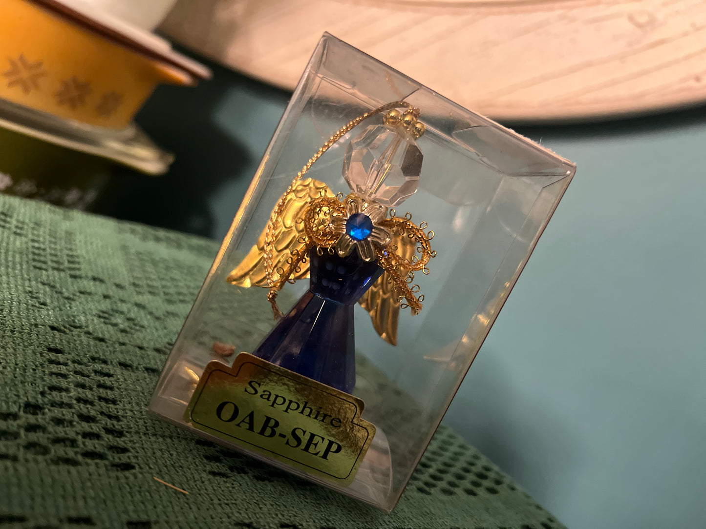 September sapphire ornament