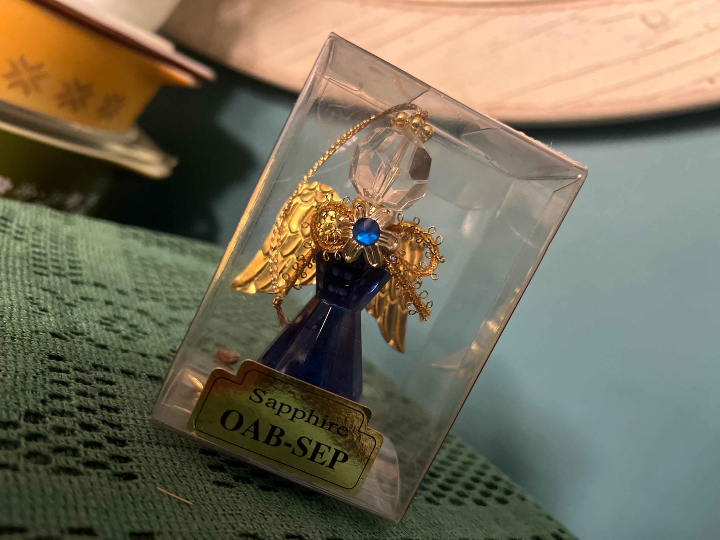 Vintage Birthday Angel September Sapphire Ornament – Roman Inc.