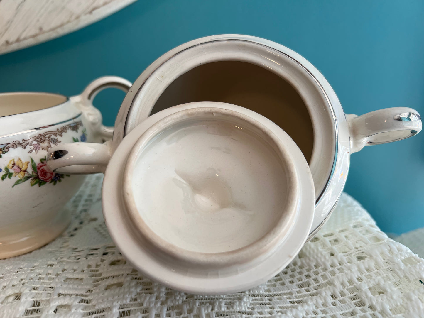 Garland pattern Crown Potteries