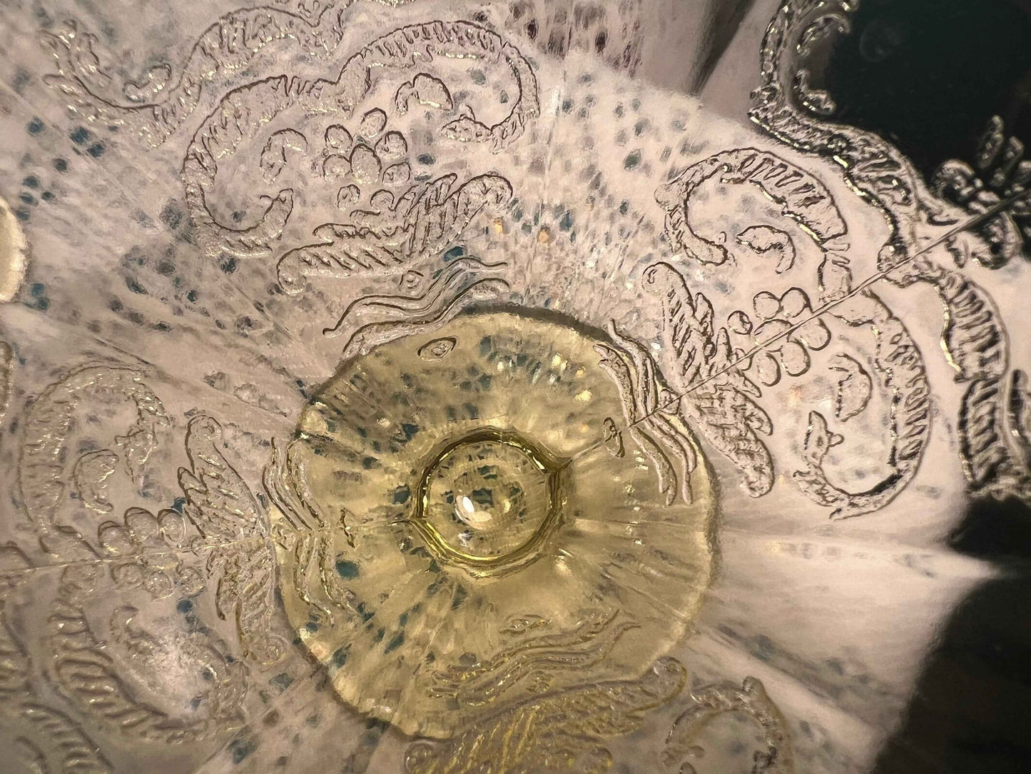 Federal Glass Madrid Amber Dessert Cup | Yellow Depression Glass | Vintage Collectible Glassware