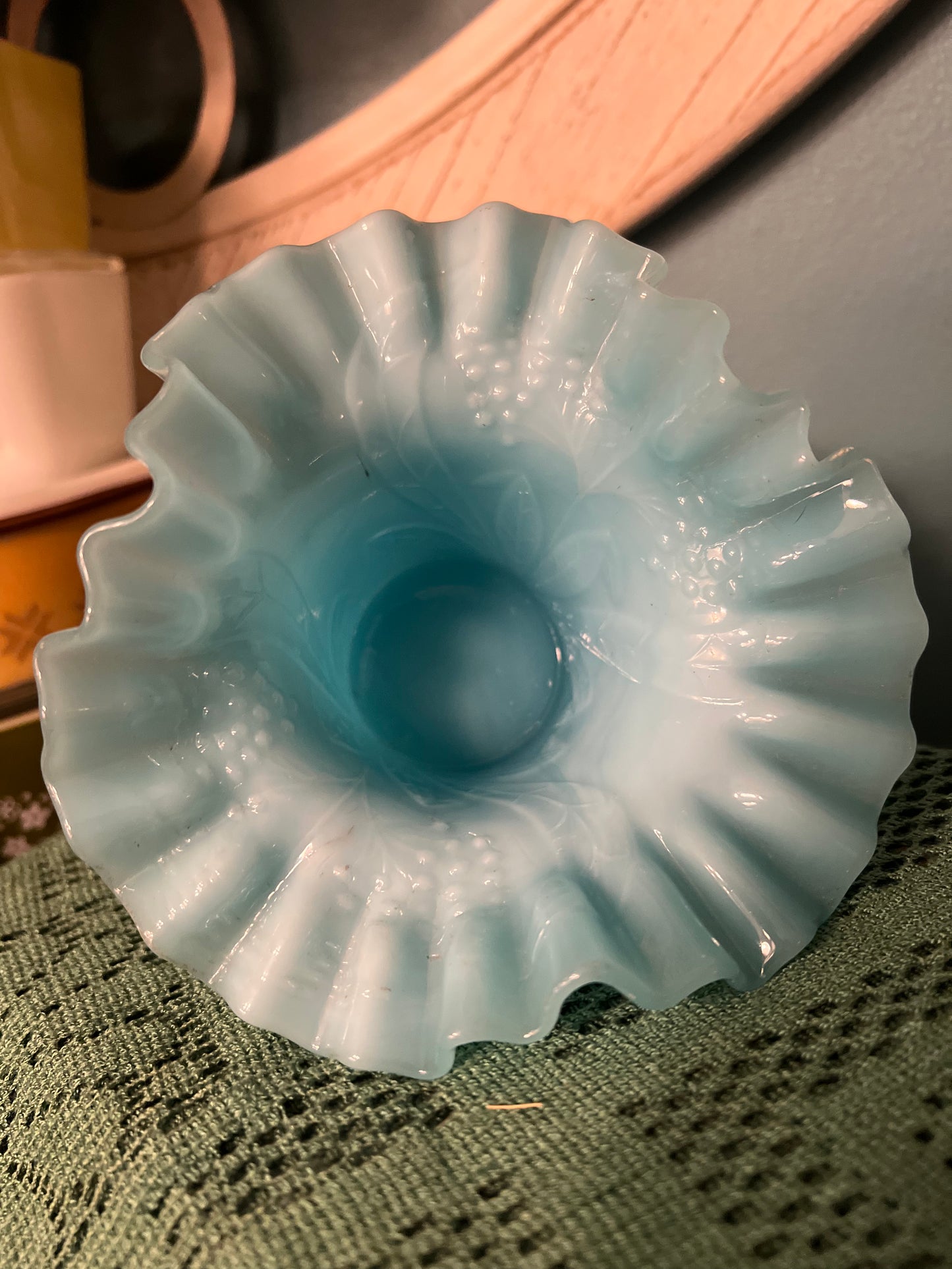 Early 1900s antique Fenton pressed glass collectible