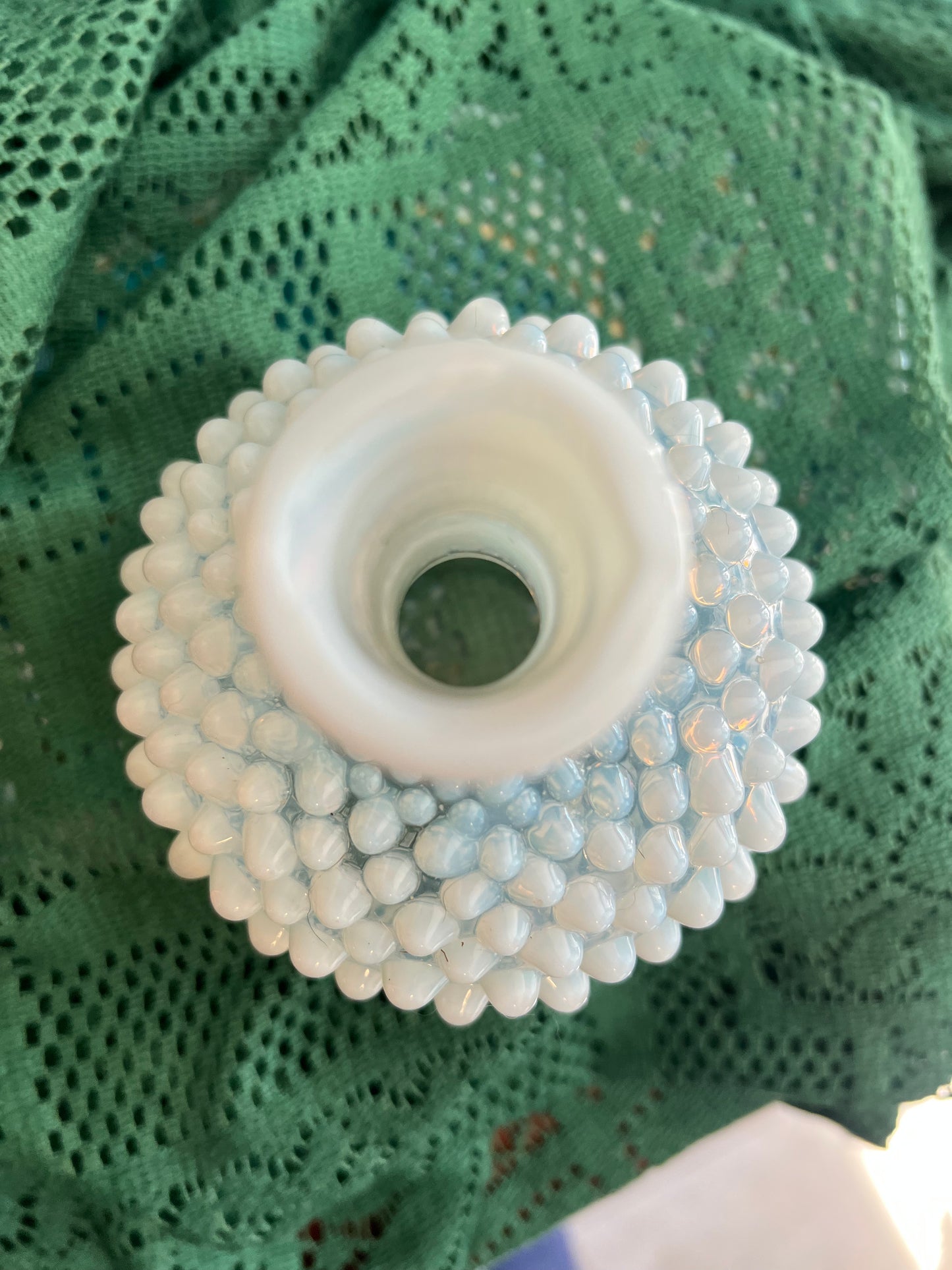 Retro Fenton hobnail glass collectible