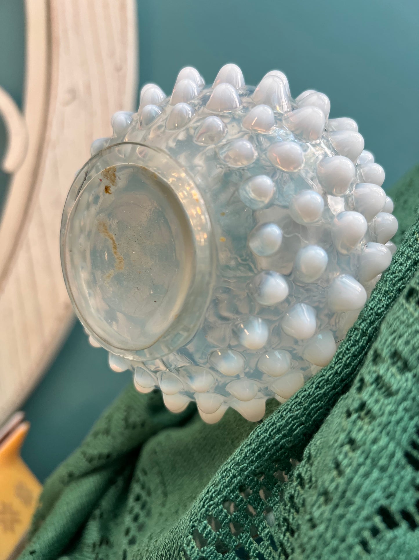 Retro Fenton glass vase