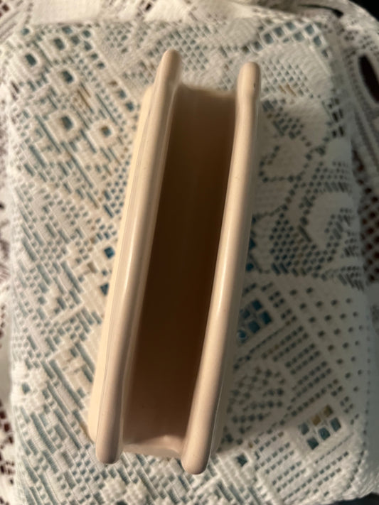 Vintage Pfaltzgraff Remembrance Napkin Holder – Pink & White Flowers - Dusty Treasures