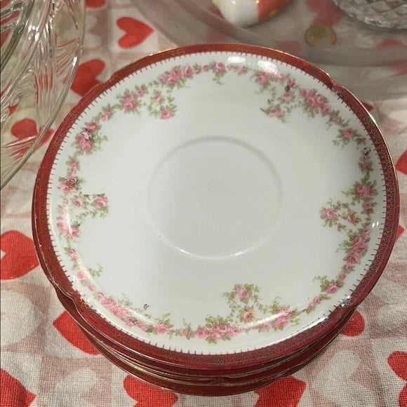 Antique tea saucer