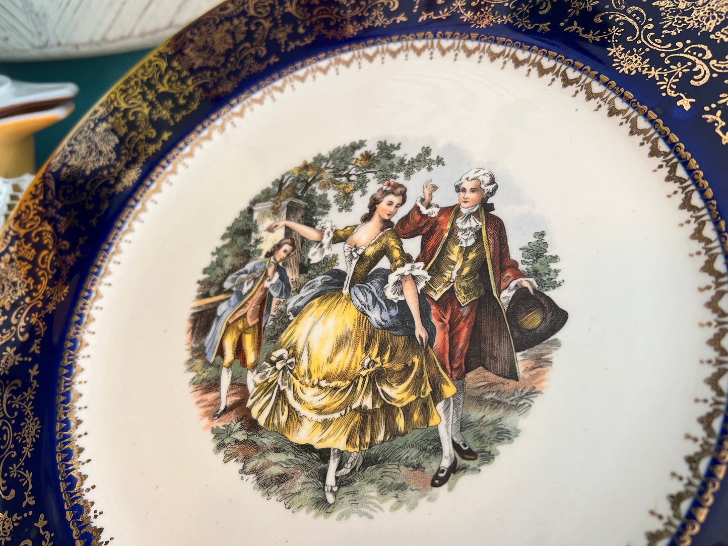 Rare Imperial Salem China collectible plate
