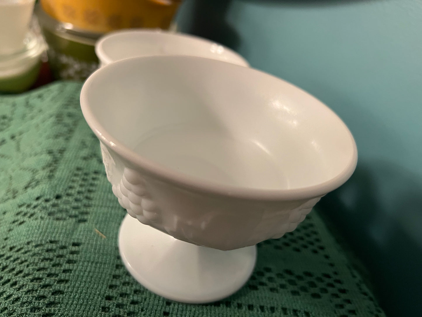 Indiana Glass compote sherbert bowl