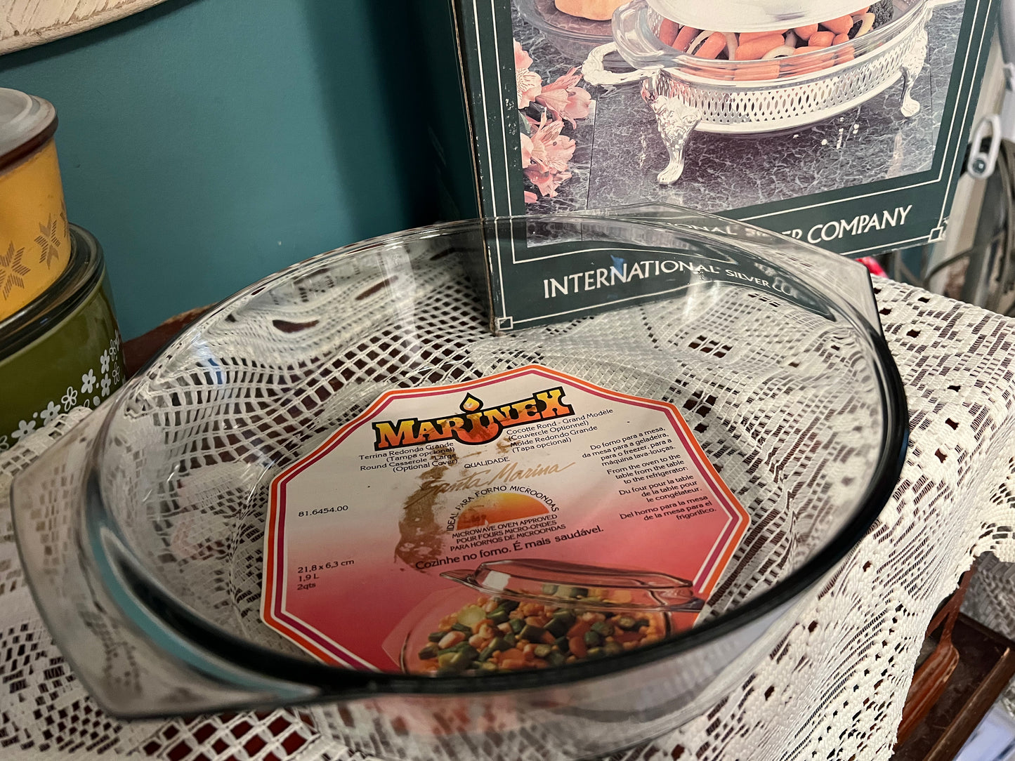 International Silver Company silver plated duo