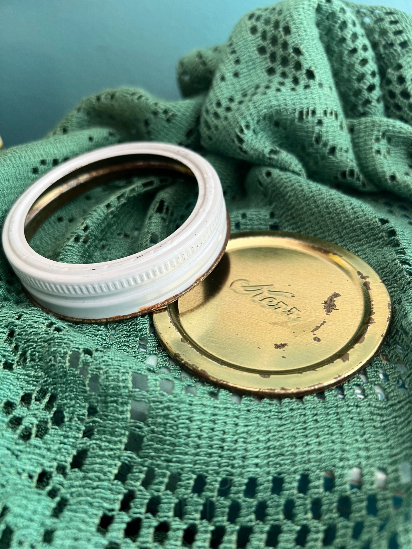 Fruit embossed jelly jar Lid