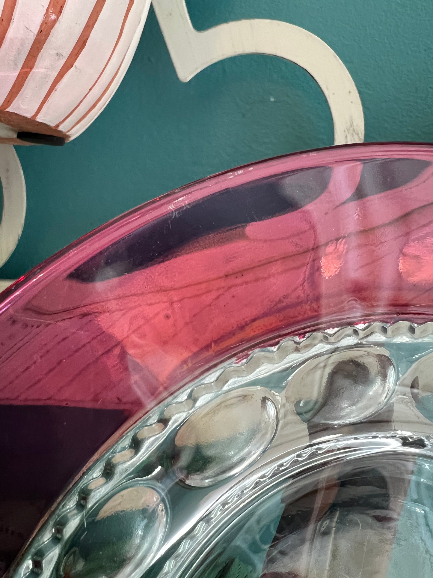 Vintage Indiana Glass plate