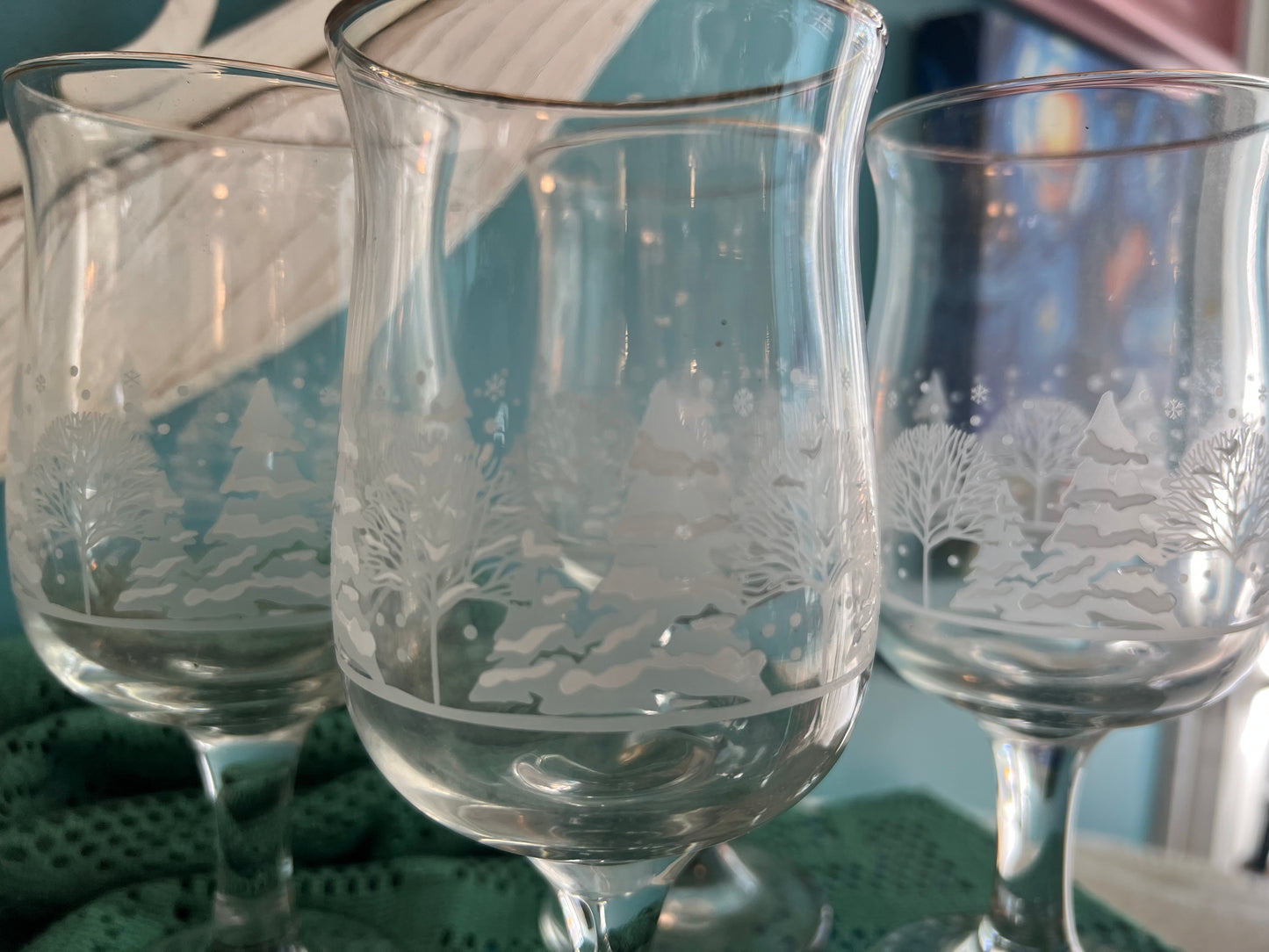 1980s collectible goblets