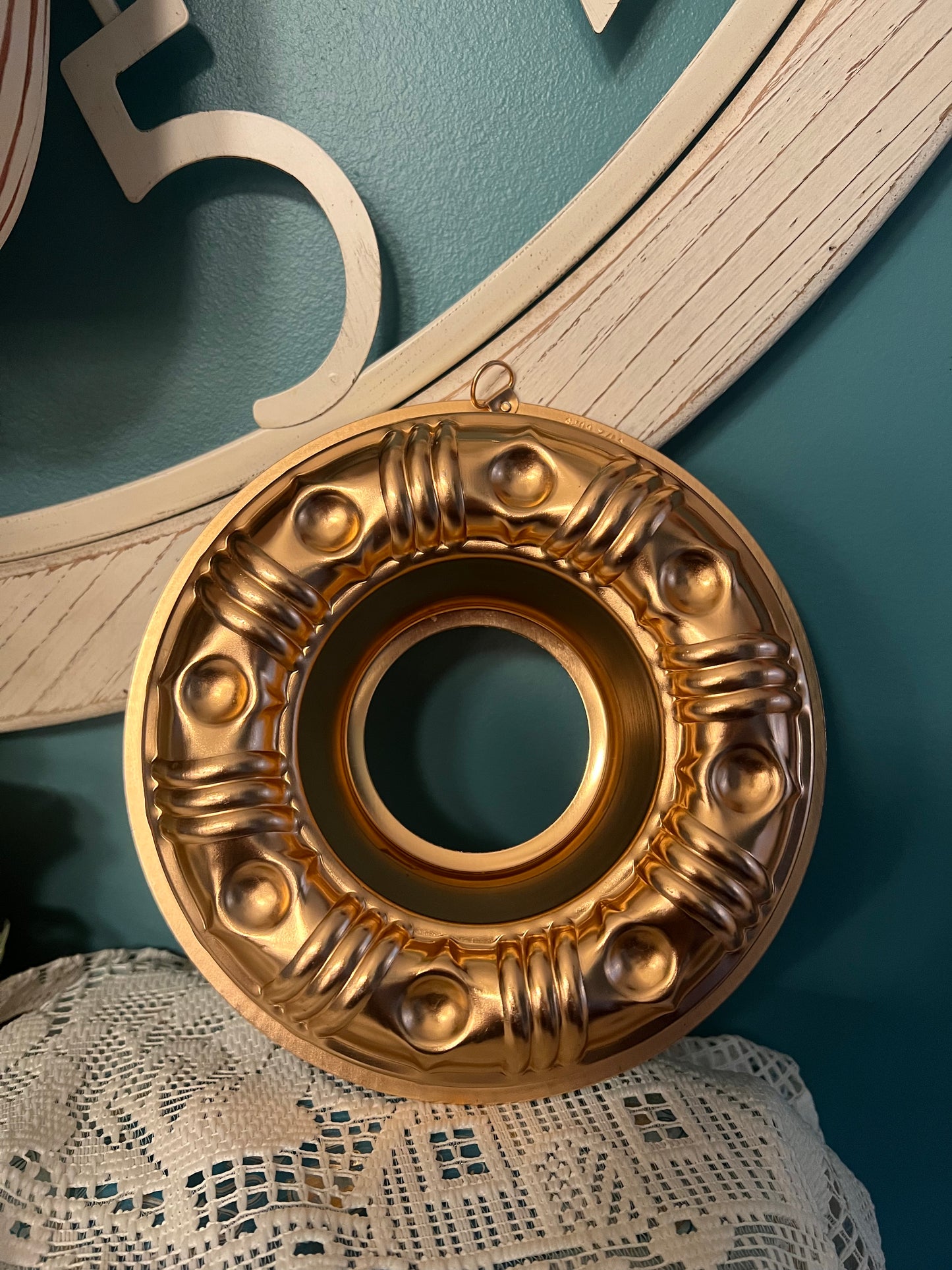 Vintage Mirro copper mold
