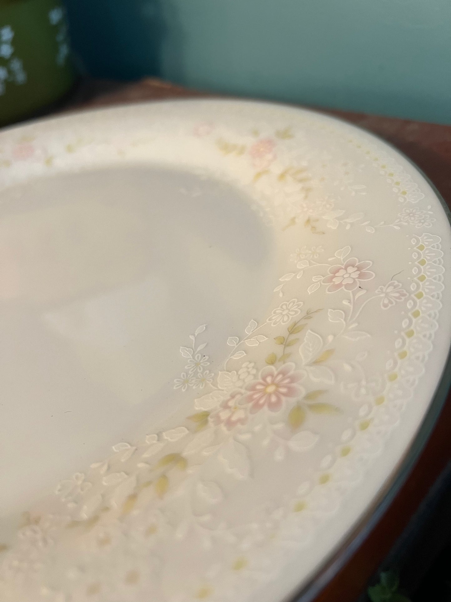 Vintage Noritake Temptation Dinner Plate