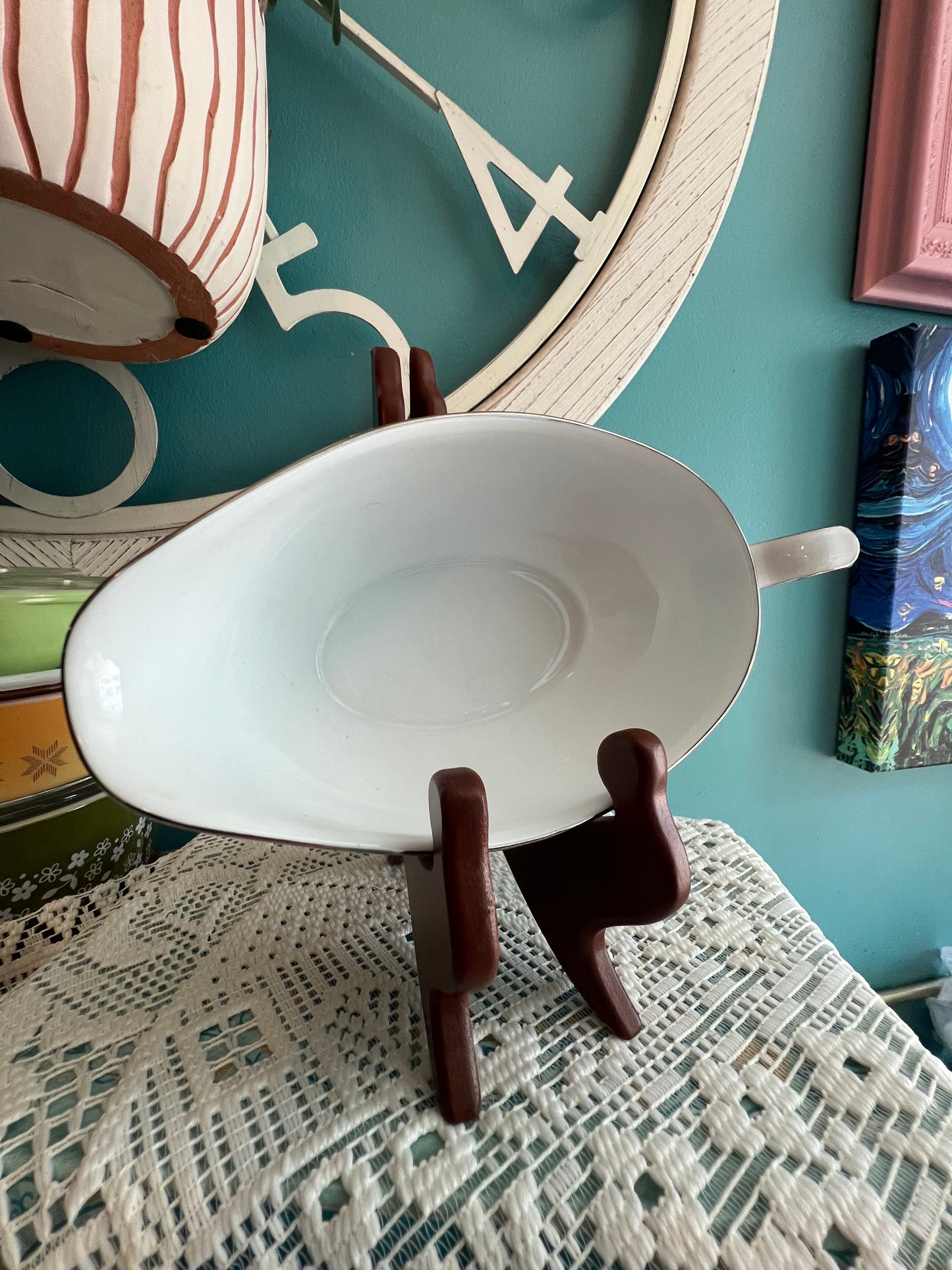 Noritake Temptation Gravy Bowl and Charger Set