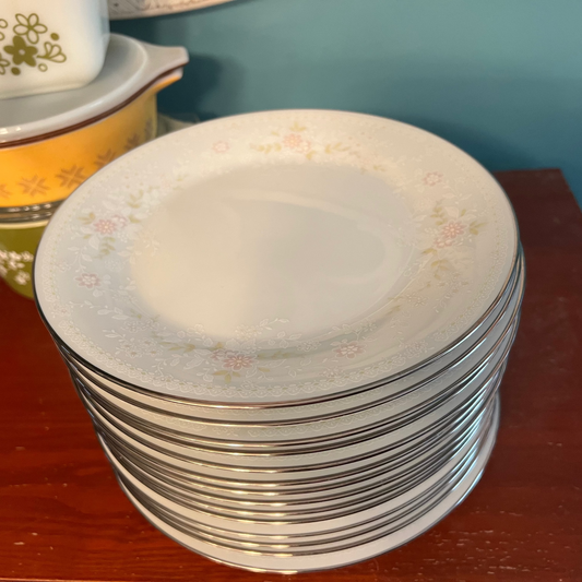 Vintage Noritake Temptation Salad Plate | Fine China Tableware | Collectible Table Setting