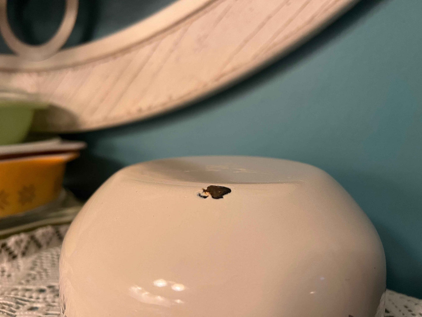 Vintage Pfaltzgraff Heirloom 2-Piece Metal Nesting Mixing Bowls – Large & Medium