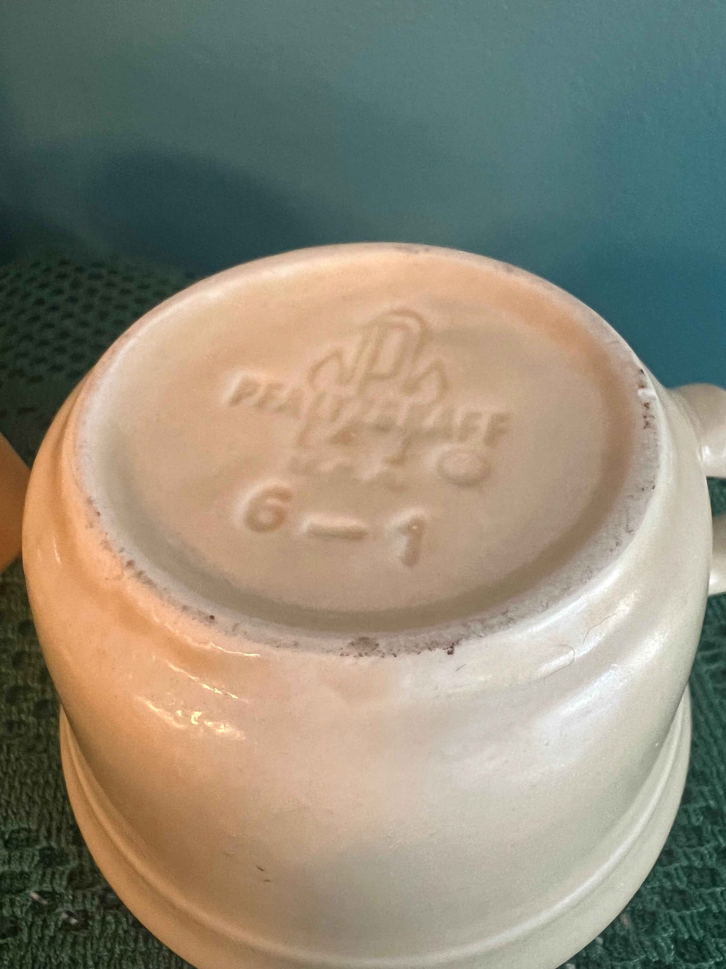 Vintage Pfaltzgraff Village Stoneware Mugs – Brown Floral Pattern – 1970s Farmhouse Coffee Cups