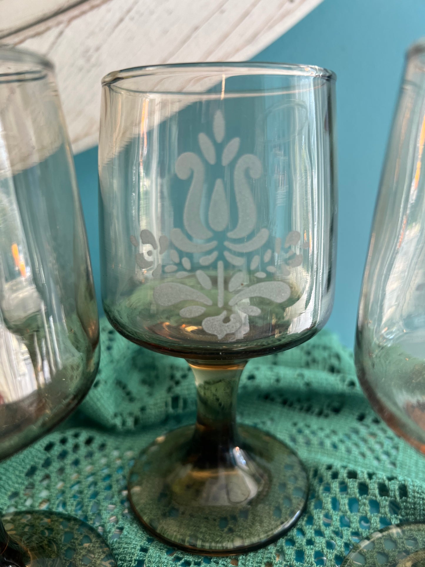 Pfaltzgraff Village glassware