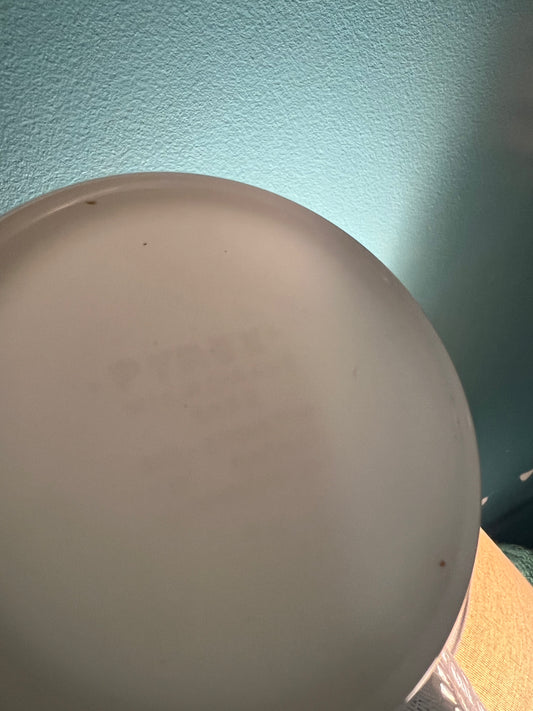 Compact vintage Pyrex “Old Town Blue” bowl for sugar or condiments