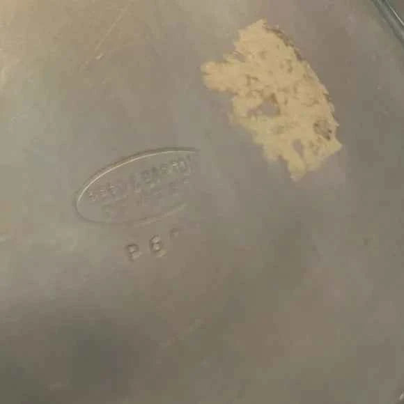 Vintage Reed & Barton Pewter Bowl – P600 Scalloped Edge – Mid-Century 6.5"