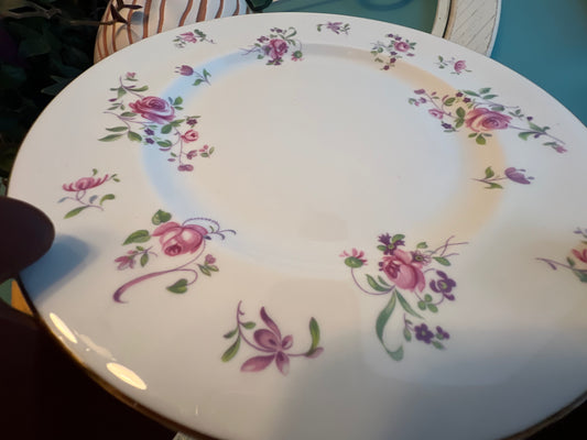 Vintage fine bone china salad plate