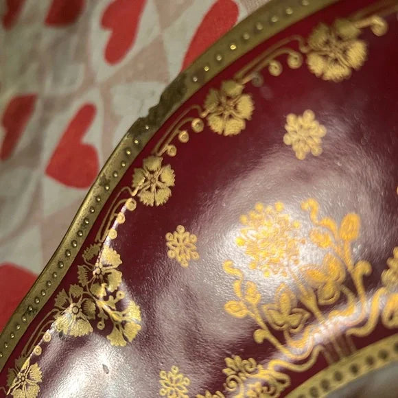 Collectible hand-painted plate