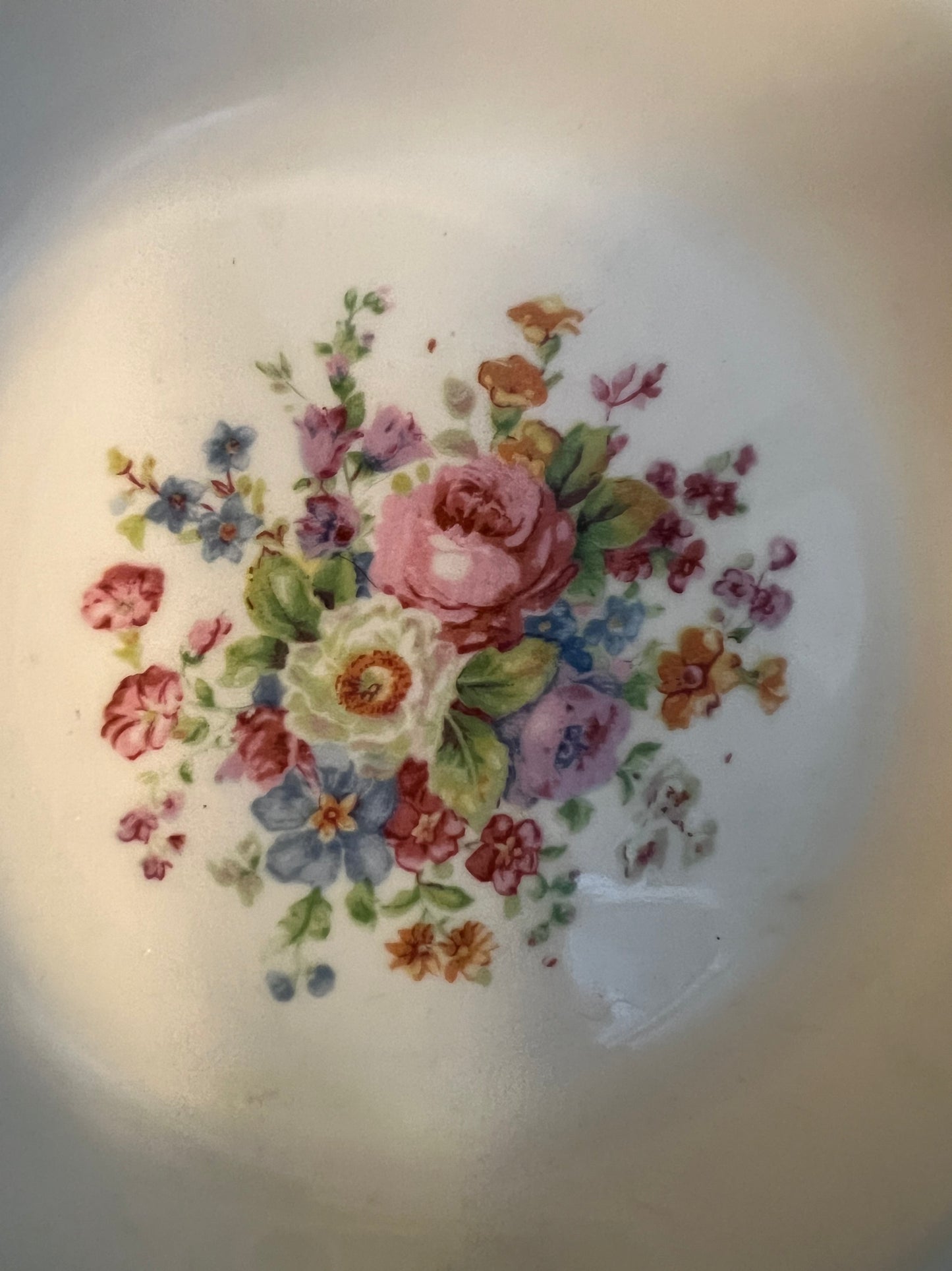 Vintage small bowls and bread/dessert plates for wedding or tea party