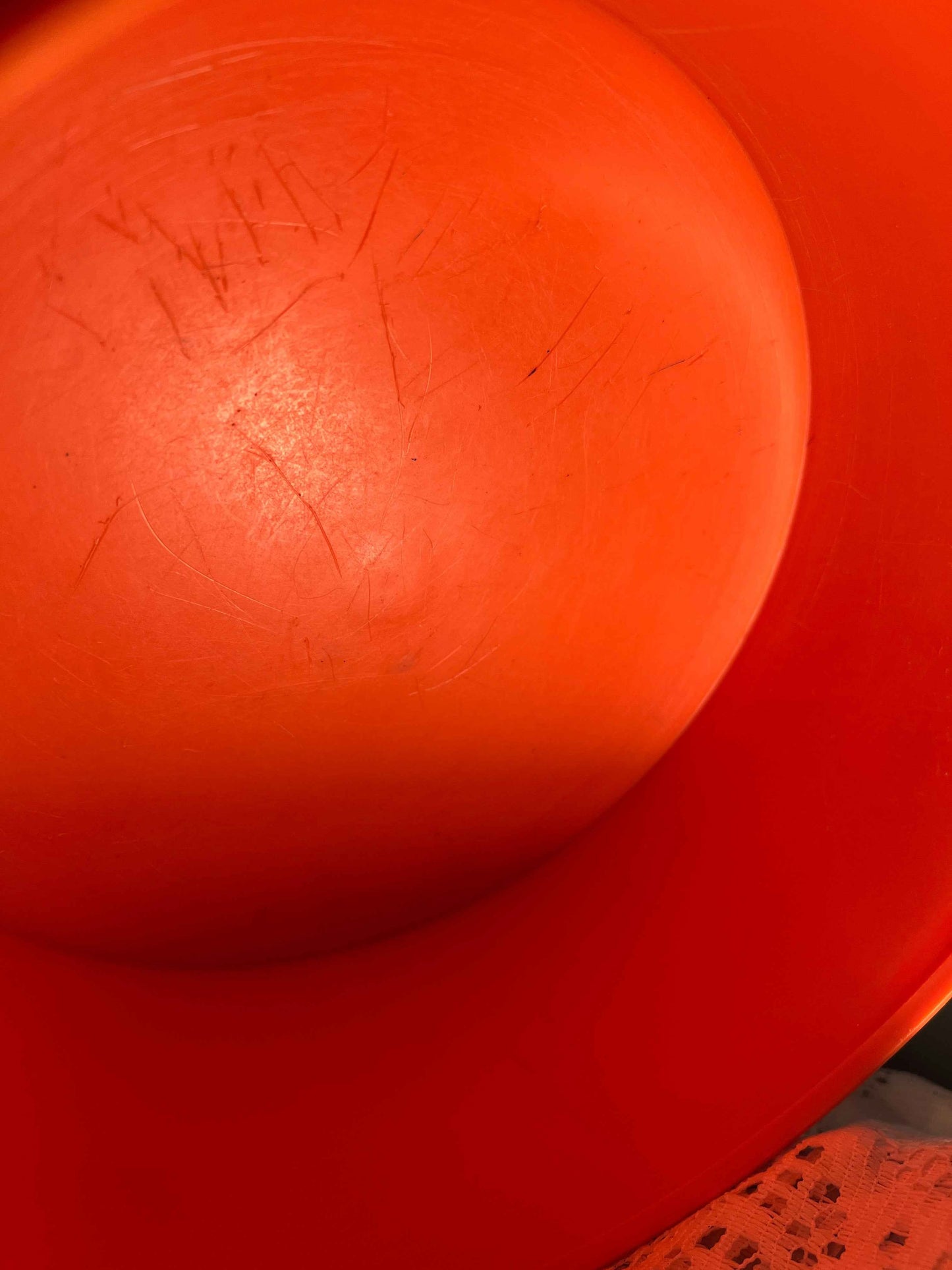 Vintage Orange Tupperware Servalier Canister 1204 – 8-Cup Retro Kitchen Storage