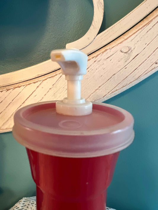 Vintage Tupperware Ketchup Dispenser – 1970s Retro Catalogue 718