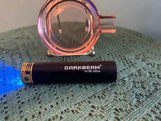 Darkbeam 365 Blacklight for Antique and Vintage Glassware