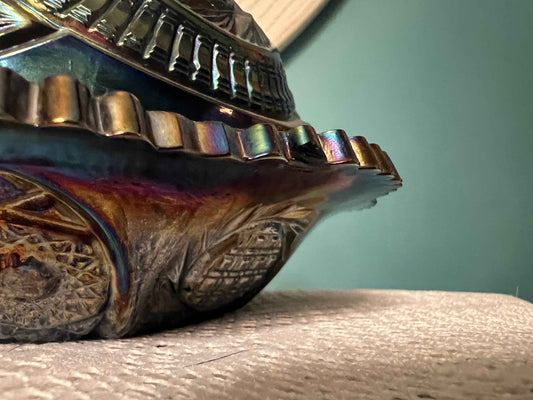 Amethyst Carnival Glass: History, Patterns, and Why Collectors Actively Seek It Out