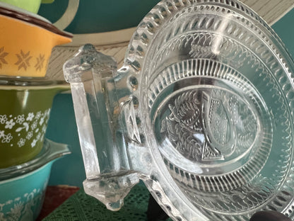 1881 Adams & Co. Horseshoe pattern tray collectible