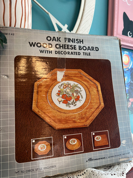 Hexagon cheese board