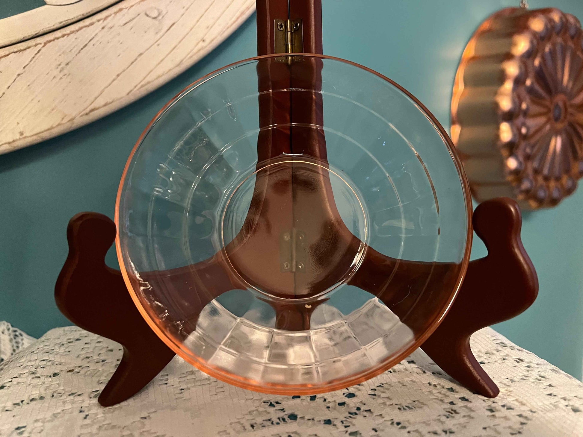 Vintage Anchor Hocking Block Optic Cereal Bowl - Set of 3 | Collectible Pink Depression Glass