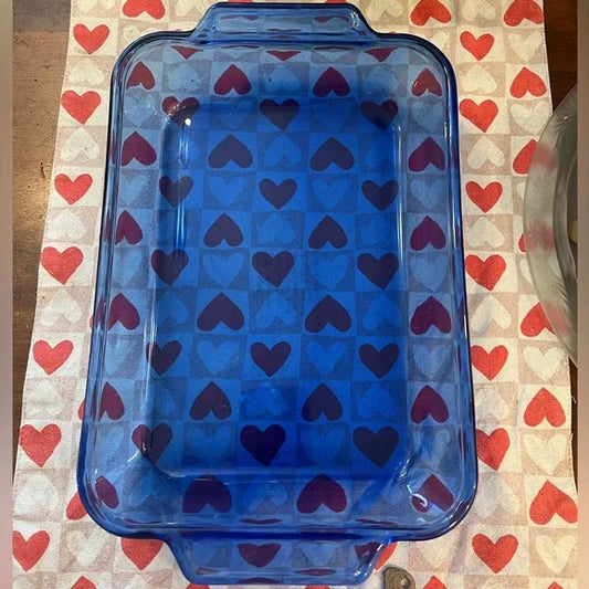 Anchor Hocking cobalt blue casserole
