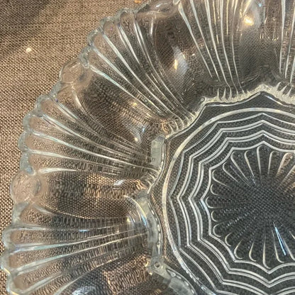 Vintage Anchor-Hocking deviled egg plate