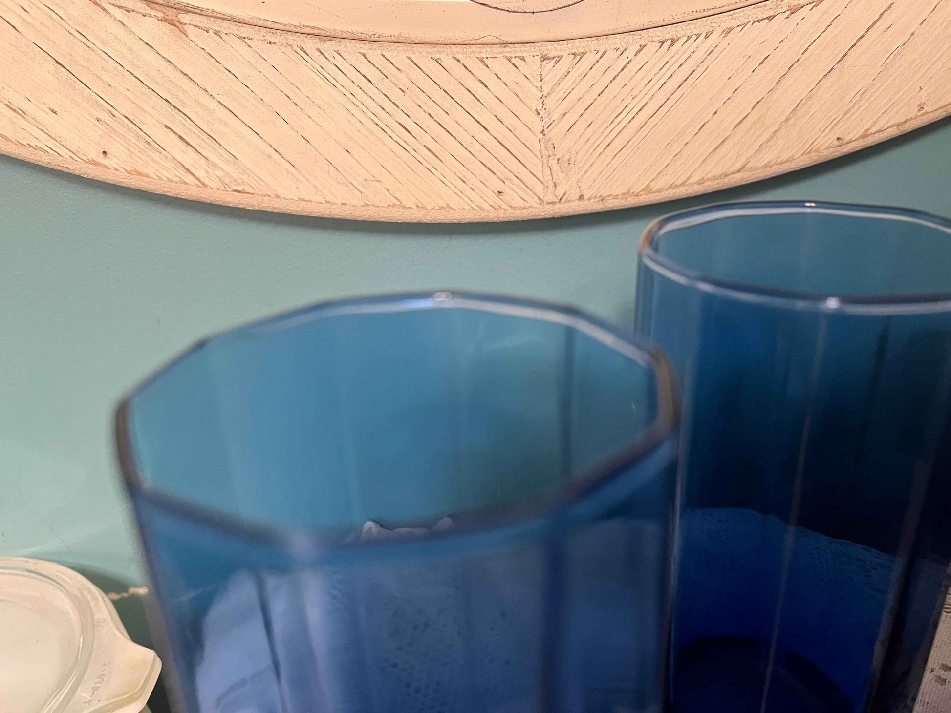 Set of 4 Anchor Hocking Essex Cobalt Blue Tumblers | 16 oz Iced Tea Glasses | Weighted Base