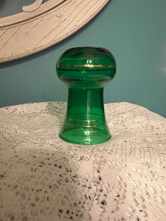 Anchor Hocking Forest Green Vase | Vintage Bud Vase | Vintage Home Decor