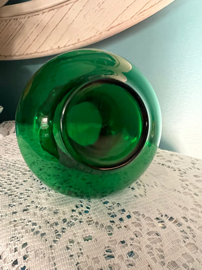 Collectible mid-century modern Anchor Hocking floral vase