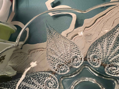 Vintage Anchor Hocking Renaissance Clear Glass Bowl | 1959–1960 Pressed-Cut Glass