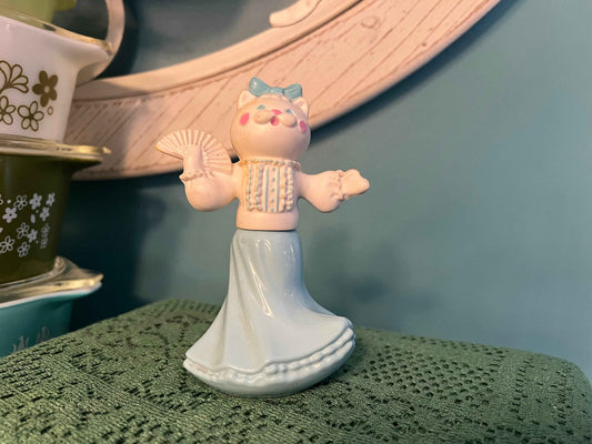 Vintage Avon 1976 Felina Fluffles Pink & Pretty Cologne | Collectible Perfume Bottle