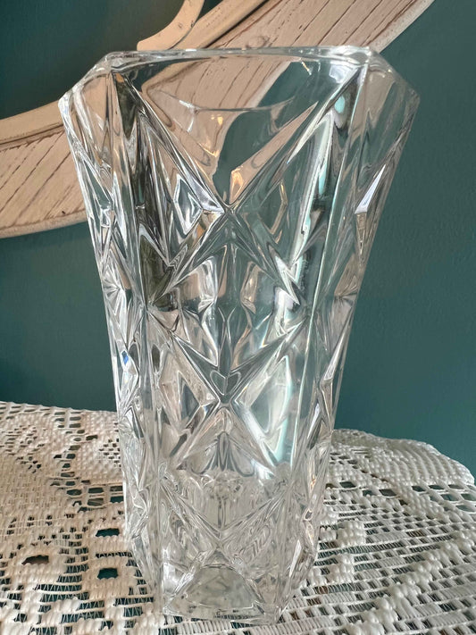 Cristal D’Arques Crystal Bud Vases – Vintage Lead Cut Crystal
