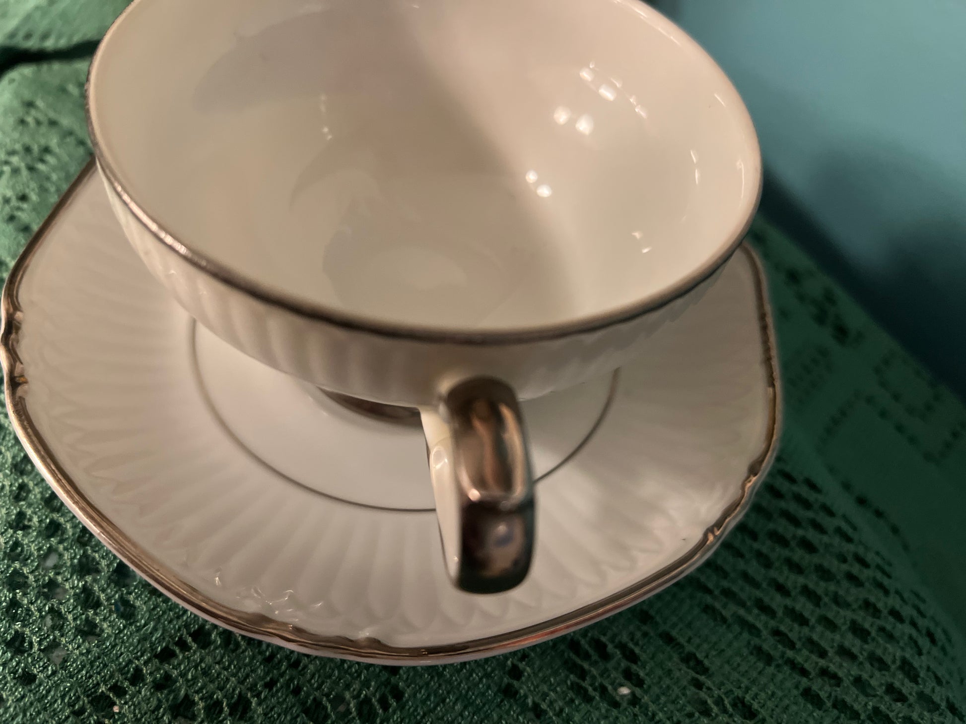 Japanese Fine China Eternity cup and saucer collectible