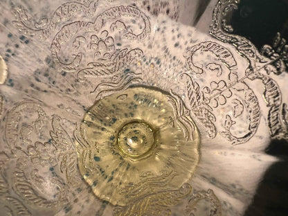 Federal Glass Madrid Amber Dessert Cup | Yellow Depression Glass | Vintage Collectible Glassware