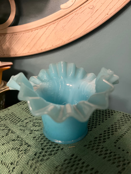Vintage Fenton glass vase
