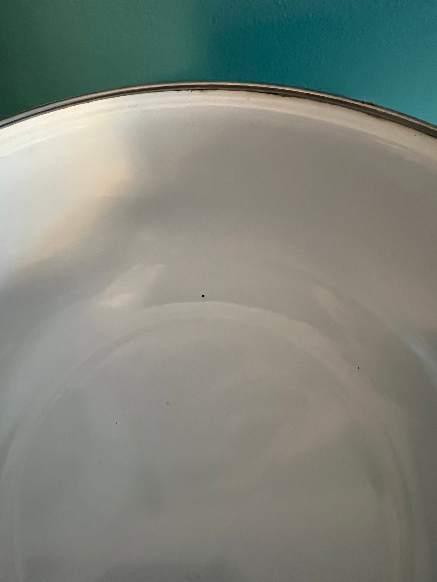 Vintage GMI enamel mixing bowl