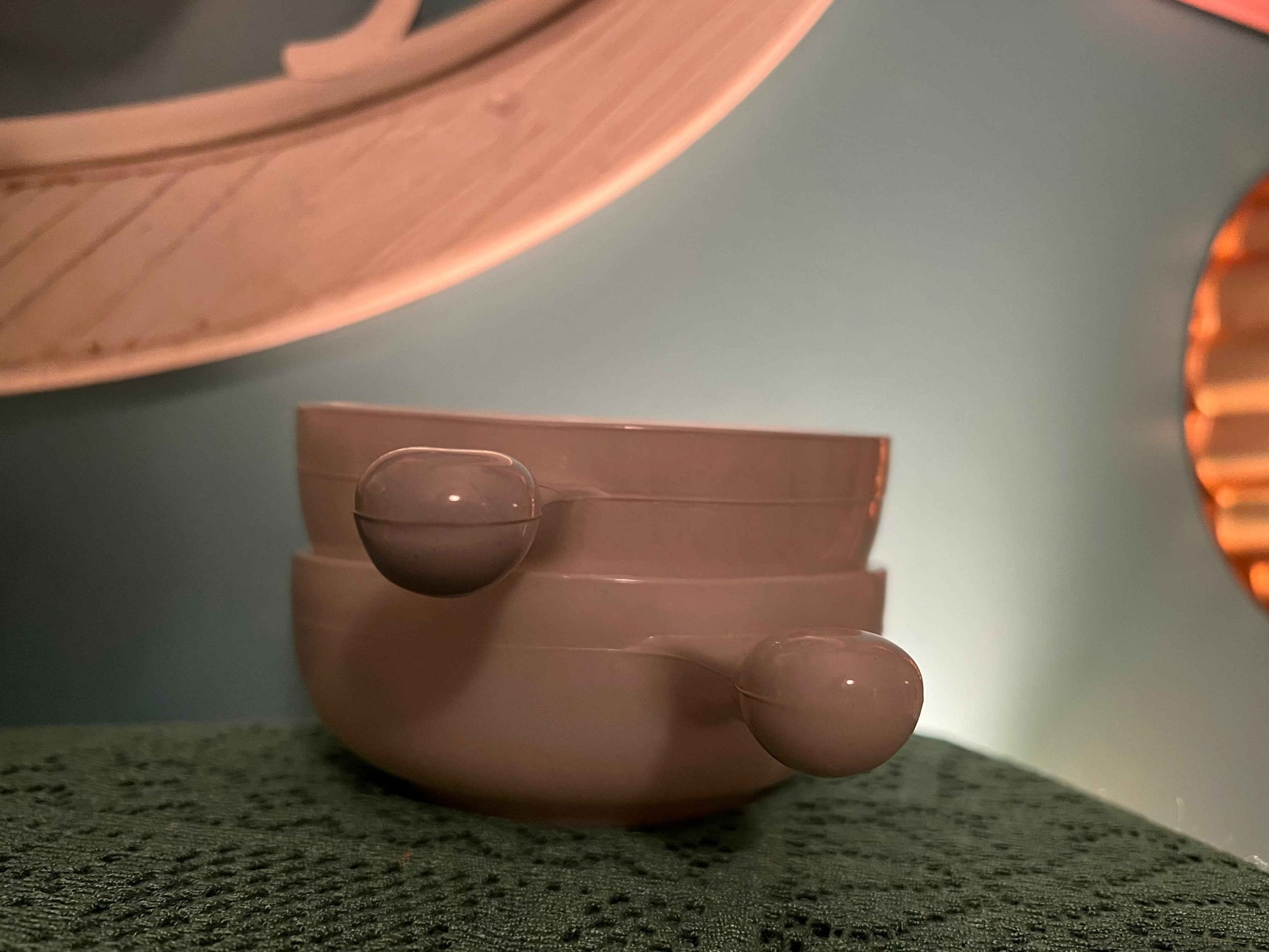 GlasBake Soup Bowl with Handle | Vintage Milk Glass Ovenproof Tableware