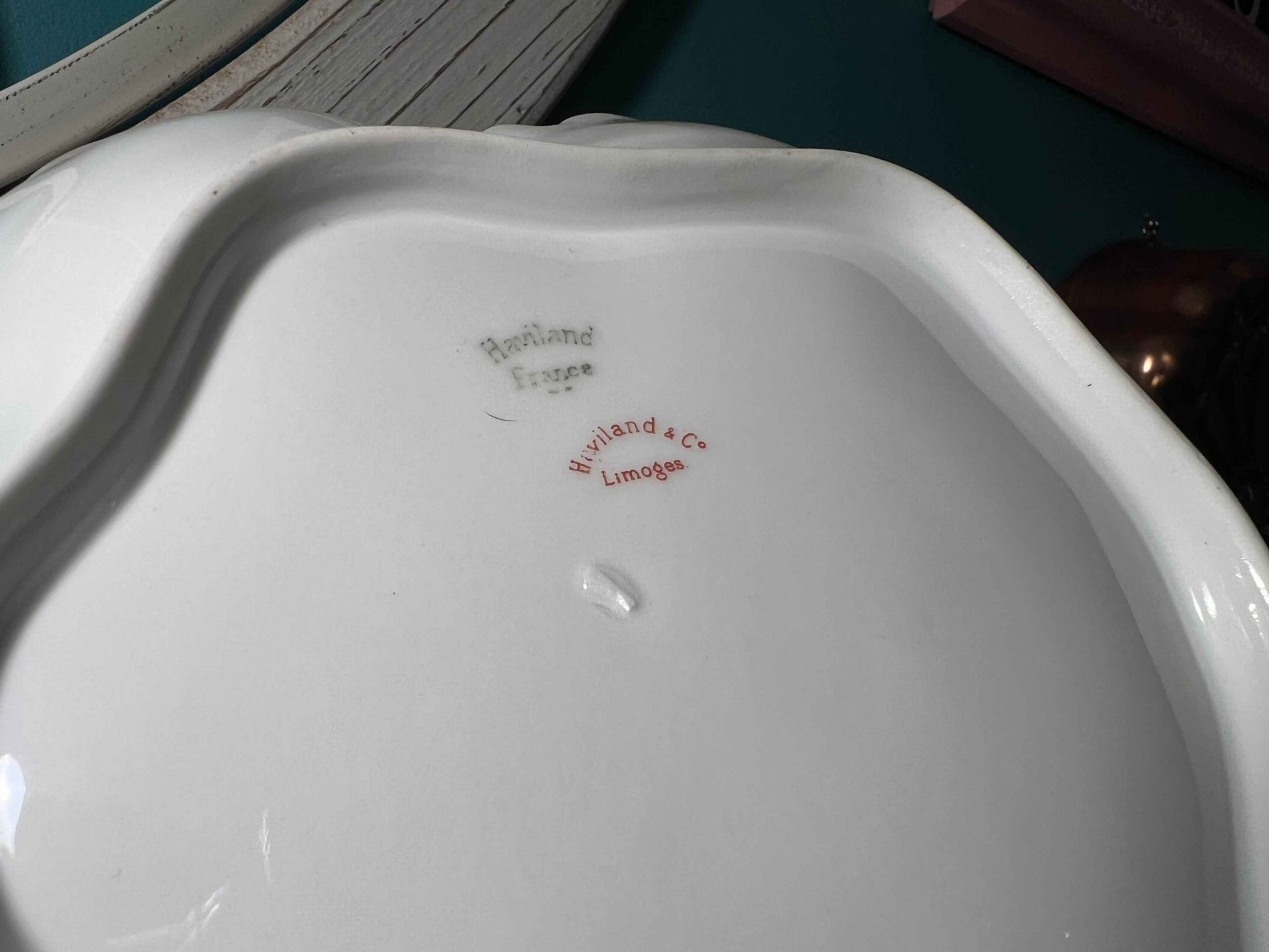 Vintage Haviland Limoges Candy Dish | French Porcelain Bonbon Bowl | 6.5”